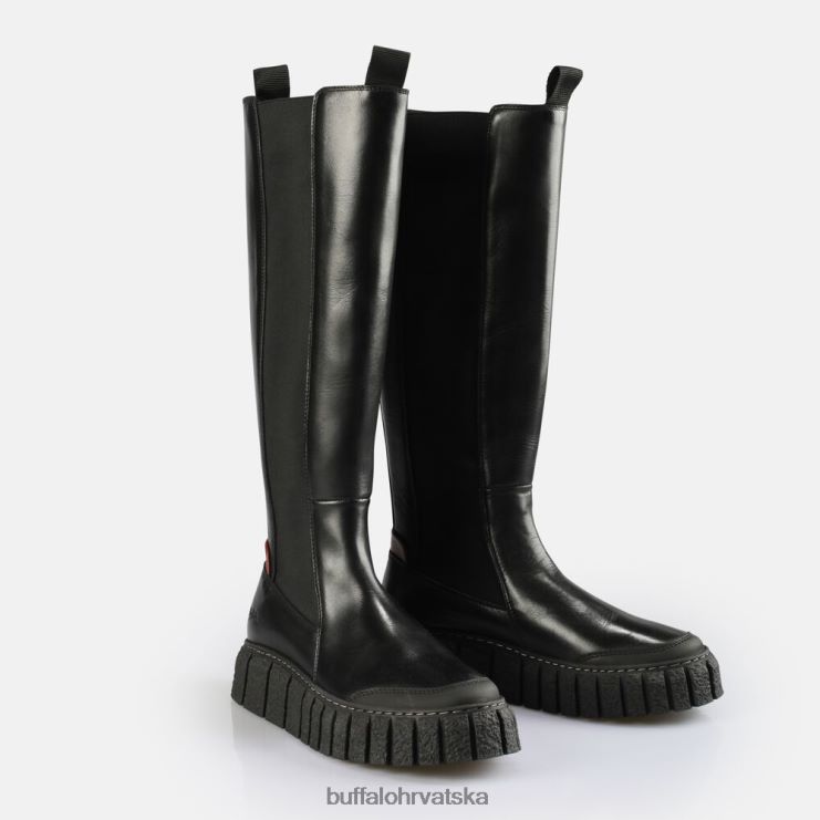 crno Buffalo rampa boot čizma za gležnjeve |čizme TDD6T463